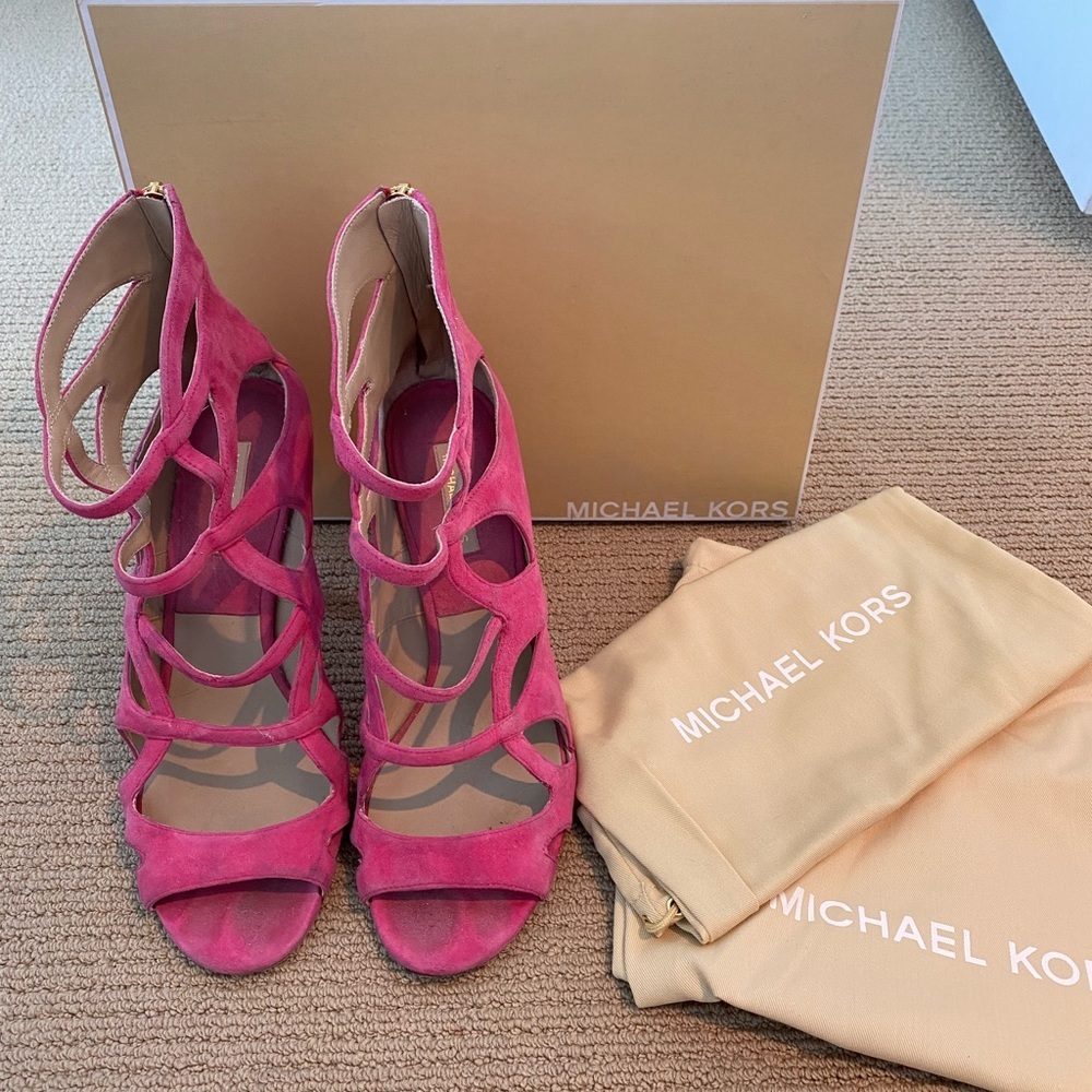 Michael Kors Casey Cutout Sandals size 41/11 - Picture 4 of 12